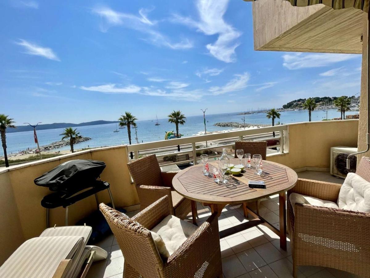 Superbe Apt 2P Front De Mer Pour 4 Pers Avec Terrasse - Cavalaire-Sur-Mer - Fr-1-226B-162 מראה חיצוני תמונה