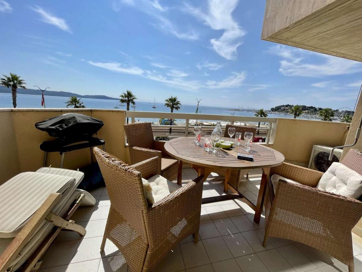 Superbe Apt 2P Front De Mer Pour 4 Pers Avec Terrasse - Cavalaire-Sur-Mer - Fr-1-226B-162 מראה חיצוני תמונה